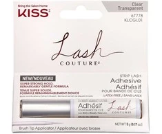 KISS Lash Couture blakstienų klijai be latekso - skaidrūs 5 g