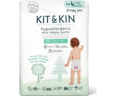 Kit And Kin Sauskelnės Kit &amp; Kin Nappy Pants Eco, 4 dydis, 9 - 15 kg, 22 vnt.