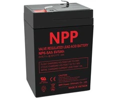 Akumuliatorius NPP, 6V, 5AH, PB