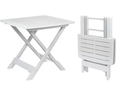 Sudedamas stalas Adige Progarden 44x44x50cm plastikas/baltas