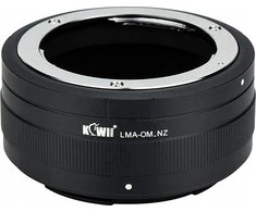 Kiwifotos Nikon Z Z6 Z7 ir Olympus OM objektyvų adapteriai