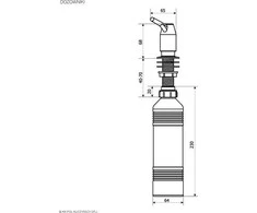 KK-Pol chromo skysčio dozatorius 0,5L (DP / 601)