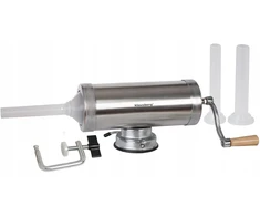 Nadziewarka Dešrų kimštuvas, talpa 2,5kg, horizontalus, nerūdijančio plieno, Klausberg, kb-7925