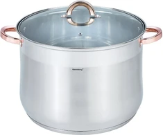 Puodas STALOWY GASTRONOMICZNY 18.7L 32CM KLAUSBERG KB-7797 ROSE GOLD