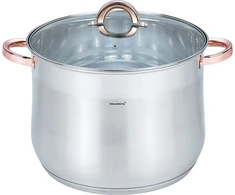 Puodas STALOWY GASTRONOMICZNY 16L 30CM KLAUSBERG KB-7796 ROSE GOLD