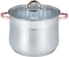 Puodas STALOWY GASTRONOMICZNY 13L 28CM KLAUSBERG KB-7795 ROSE GOLD