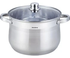 Puodas Plieninis puodas, 28 cm skersmens, 13 l, Klausberg
