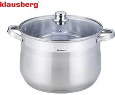Puodas Plieninis puodas, 26 cm skersmens, 10,7 l, Klausberg