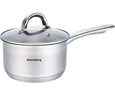 Kaistuvas Plieninis puodas, 16 cm skersmens, 1,5 l, Klausberg