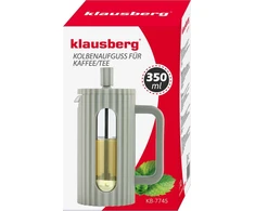 Klausberg Zaparzacz Kavos/arbatos virimo aparatas su presu, talpa 0,35 l, alyvuogių spalvos, kb7745