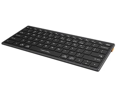 A4tech klaviatūra FBX51C, biuro klaviatūra, membrana, bevielė, CZ/SK, pilka