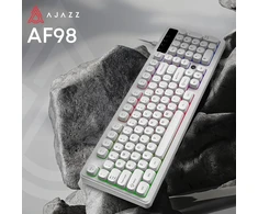 Klaviatūra Ajazz AF98 Baltas USB-C
