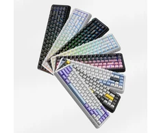 Klaviatūra mechaninė su laidu Ajazz AK680 MAX Magnetic Switch RGB balta