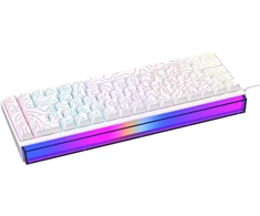 Klaviatūra Ajazz NK68 Raudona Switch Baltas USB-C