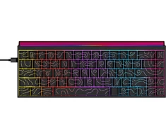 Klaviatūra Ajazz NK68 Raudona Switch Juodas USB-C