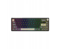 Klaviatūra AQIRYS AQIRYS Klaviatūra mechaninė 65%/68 klawiszy Dual Mode: Wirelles&amp;BT+su laidu TALITHA juodas
