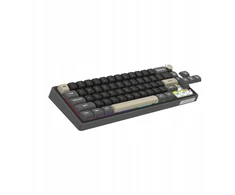 Klaviatūra AQIRYS AQIRYS Klaviatūra mechaninė 65%/68 klawiszy Dual Mode: Wirelles&amp;BT+su laidu TALITHA juodas