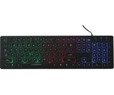 ART KL AK-20 SLIM klaviatūra su pašvietimu AK-20 USB