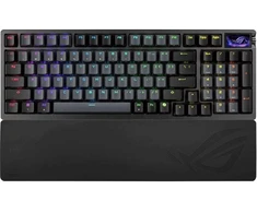 Klaviatūra Asus ASUS klaviatūra ROG Azoth 96 HE mechaninė belaidė BT RF 2.4GHz Czech/Słowacki juoda