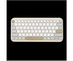 Asus Marshmallow KW100 | Klaviatūra | Wireless | US International | Oat Milk