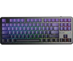 Klaviatūra Aula F87 Pro GrayWood V4 (AUF87P-PBG-GW4-E)