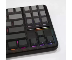 Klaviatūra Aula F87 SpaceCrystal Switch (AUF87-GG-SC-E)