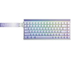 HERO84 HE Baltas+Violetinė+Gradient+LIGHT JadeKing RGB AULA gasket klaviatūra