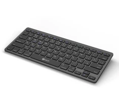 Klaviatūra C-Tech C-TECH Klaviatūra KB-120S Dual mode belaidė BT5.0 + 2,4GHz USB nano receiver CZ/SK