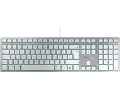 Cherry KC 6000 C FOR MAC Klaviatūra - CORDED Sidabrinis PAN-NORDIC