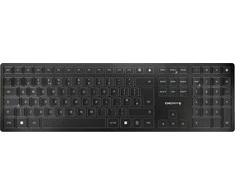 Cherry KW 9100 SLIM GB Klaviatūra - WIRELESS Juodas UK-ENGLISH