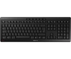 CHERRYSTREAMBLACK Klaviatūra - WIRELESS USB UK ENGLISH