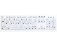Cherry Contour Design Active Key AK-C8100 klaviatūra Biuro RF belaidė Niemiecki Baltas
