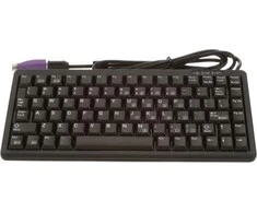 Klaviatūra CHERRY G84-4100 kompaktiški ML jungikliai, US-išdėstymas, Juodas