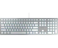 Cherry KC 6000 C FOR MAC Klaviatūra/CORDED Sidabrinis US-ENGLISH