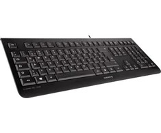 CHERRY KC 1000 klaviatūra USB Šveicariškas Juoda