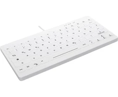 Klaviatūra Contour ACTIVE KEY Mini Higiena Klaviatūra Ultraflat balta