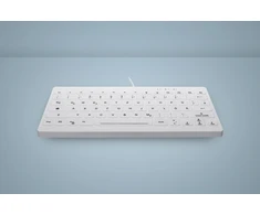 Klaviatūra Contour ACTIVE KEY Mini Higiena Klaviatūra Ultraflat balta