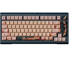 Ducky Year of the Snake 2025 Zodiac Klaviatūra žaidimams, 75%, Hot-Swap-fhig, RGB, ISO - MX2A Raudona