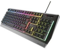 Klaviatūra žaidimams GENESIS RHOD 300 RGB PT su pašvietimu Žaidimams
