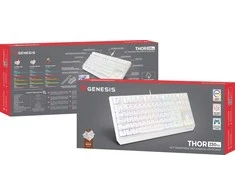 Genesis | THOR 230 | Mechaninė klaviatūra žaidimams | su laidu | US | Outemu Brown | Baltas