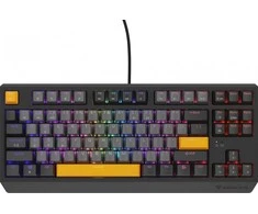 Genesis | THOR 230 TKL | Mechaninė klaviatūra žaidimams | su laidu | US | Outemu Raudona | Anchor Gray Negative