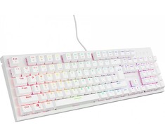 Genesis THOR 303 | Mechaninė klaviatūra žaidimams | su laidu | US | Baltas | USB Type-A | Outemu Peach Silent