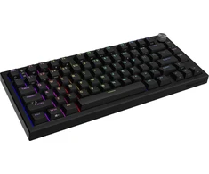 Klaviatūra žaidimams Genesis Thor 404 75% GenX Abyssal su laidu mechaninė su pašvietimu juoda