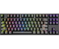Genesis | THOR 404 TKL | Mechaninė klaviatūra žaidimams | su laidu | US | Gateron Geltona Pro | Juodas | RGB
