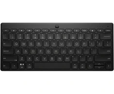 Klaviatūra HP 350 BLK kompaktiškas daugiafunkcis įrenginys