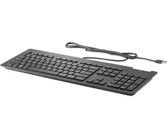 HP „Bus Slim V2“ išmaniosios kortelės USB klaviatūra