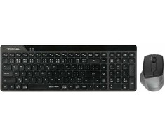 Klaviatūra ir pelė A4Tech FG2400 Air2 belaidis komplektas biurowy klaviatūra su myszą CZ juoda