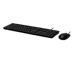Klaviatūra Acer AAK400 | Klaviatūros ir pelės rinkinys | su laidu | US | Juodas | Retail Pack