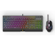Klaviatūra Acer NAK200 | Klaviatūros ir pelės rinkinys | su laidu | su pele | USI | Juodas