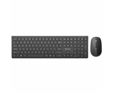 Alogic ECHELON Klaviatūra/Pelė COMBO - BLUETOOTH USB-C WIN Juodas